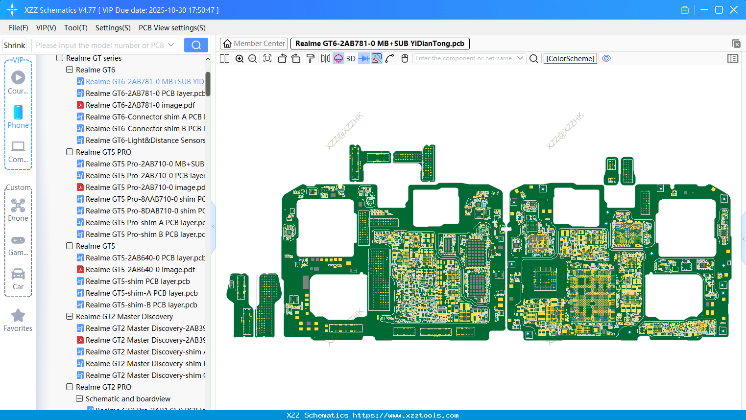 Realme GT6-2AB781-0 MB+SUB bitmap